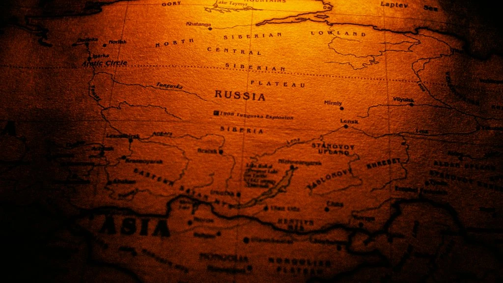 Duotone editorial map of 47 CBS Outdoor International markets